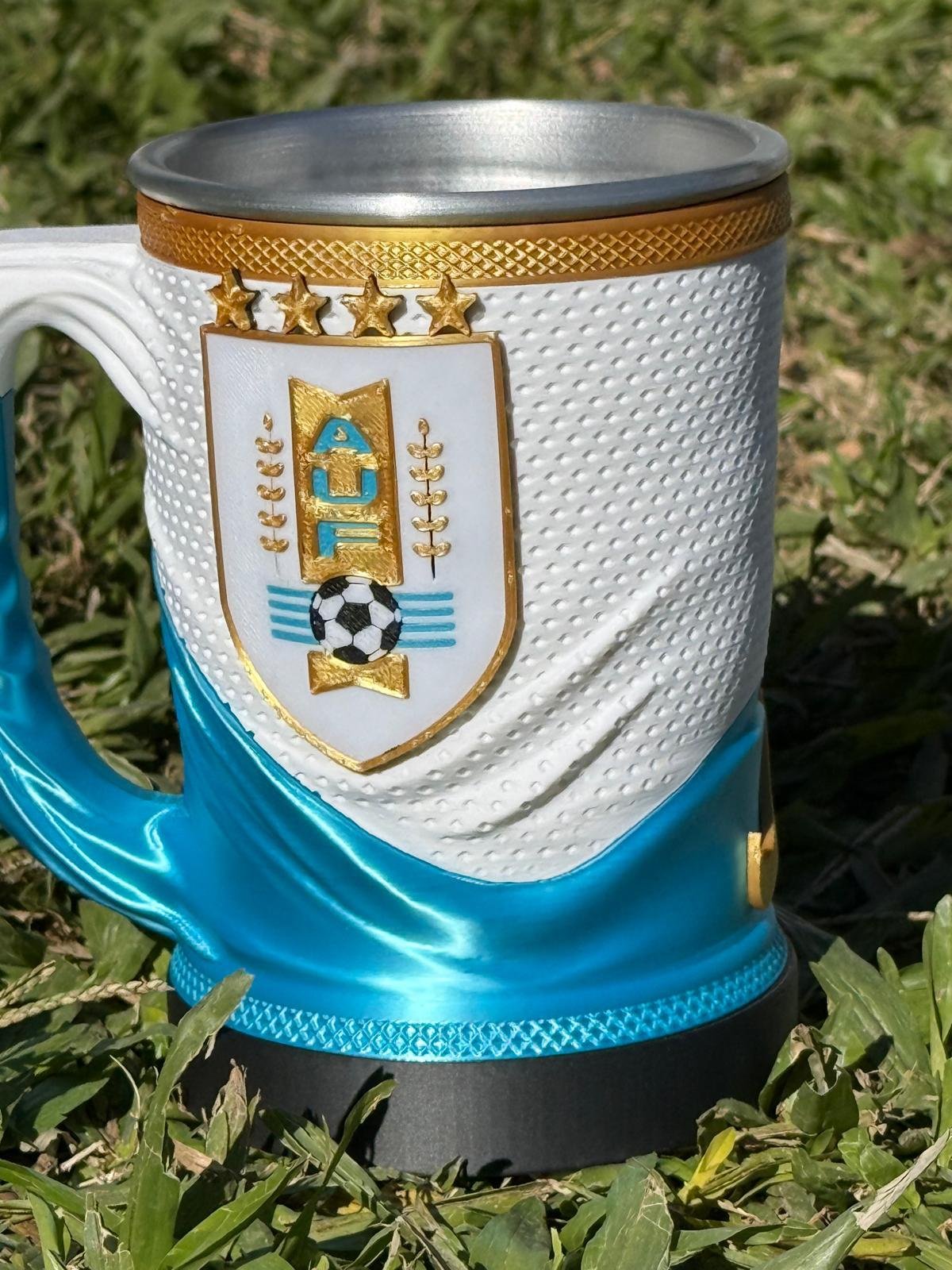 Jarra fernetera camiseta Uruguay clásica