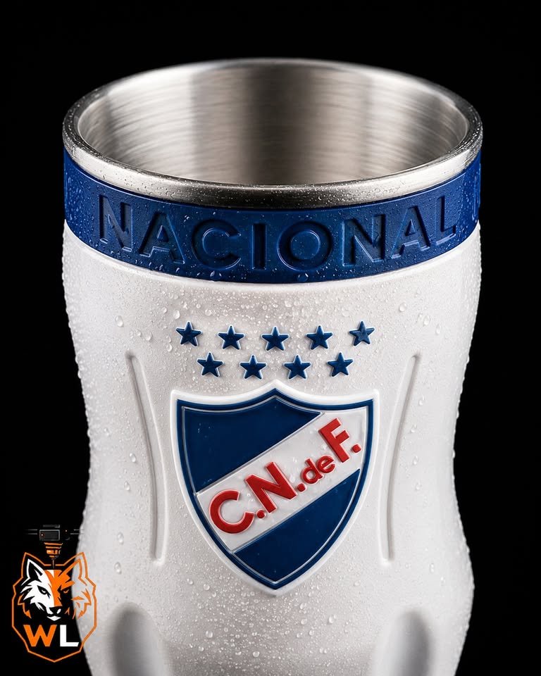 Vaso fernetero botella cortada, modelo Nacional